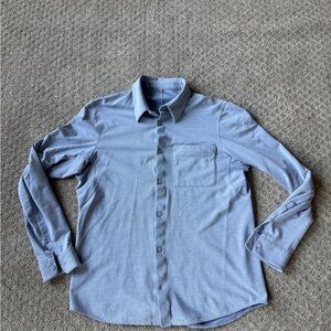 Lululemon Blue Dress Shirt